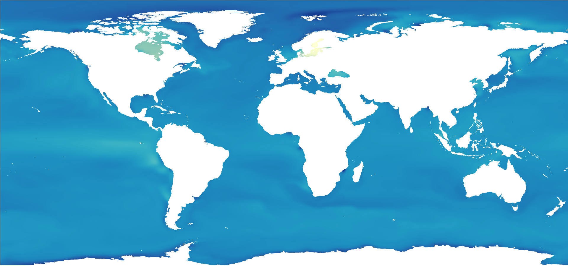 1860, Top Right - Карта Мира Без Границ (1920x960), Png Download