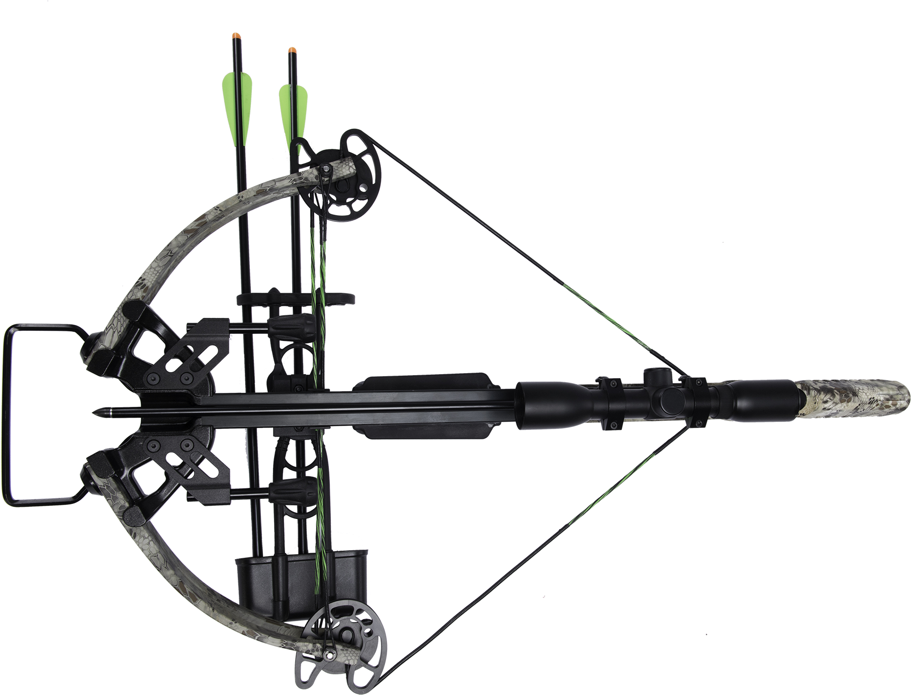 Empire Hellhound 370 - Sa Sports Empire Kryptek Hellhound 370 Crossbow 649 (1885x1444), Png Download