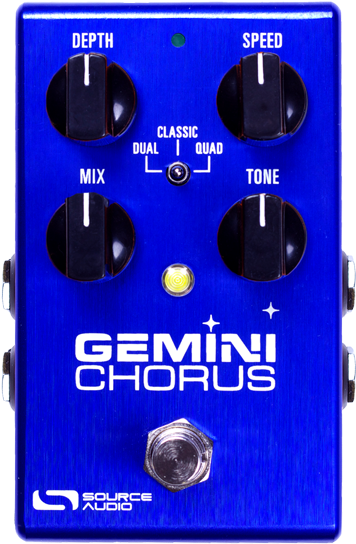 Picture - Source Audio Gemini Chorus Pedal Sa242 (800x550), Png Download