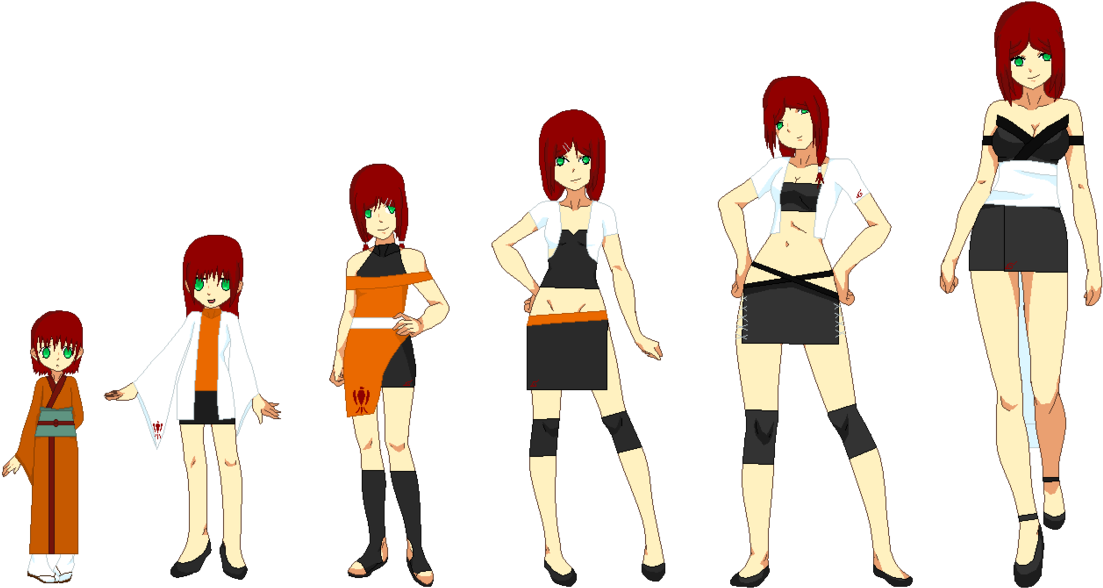 Transparent Timeline Anime Image Freeuse Download - Naruto Girl Base Timeline (1137x702), Png Download