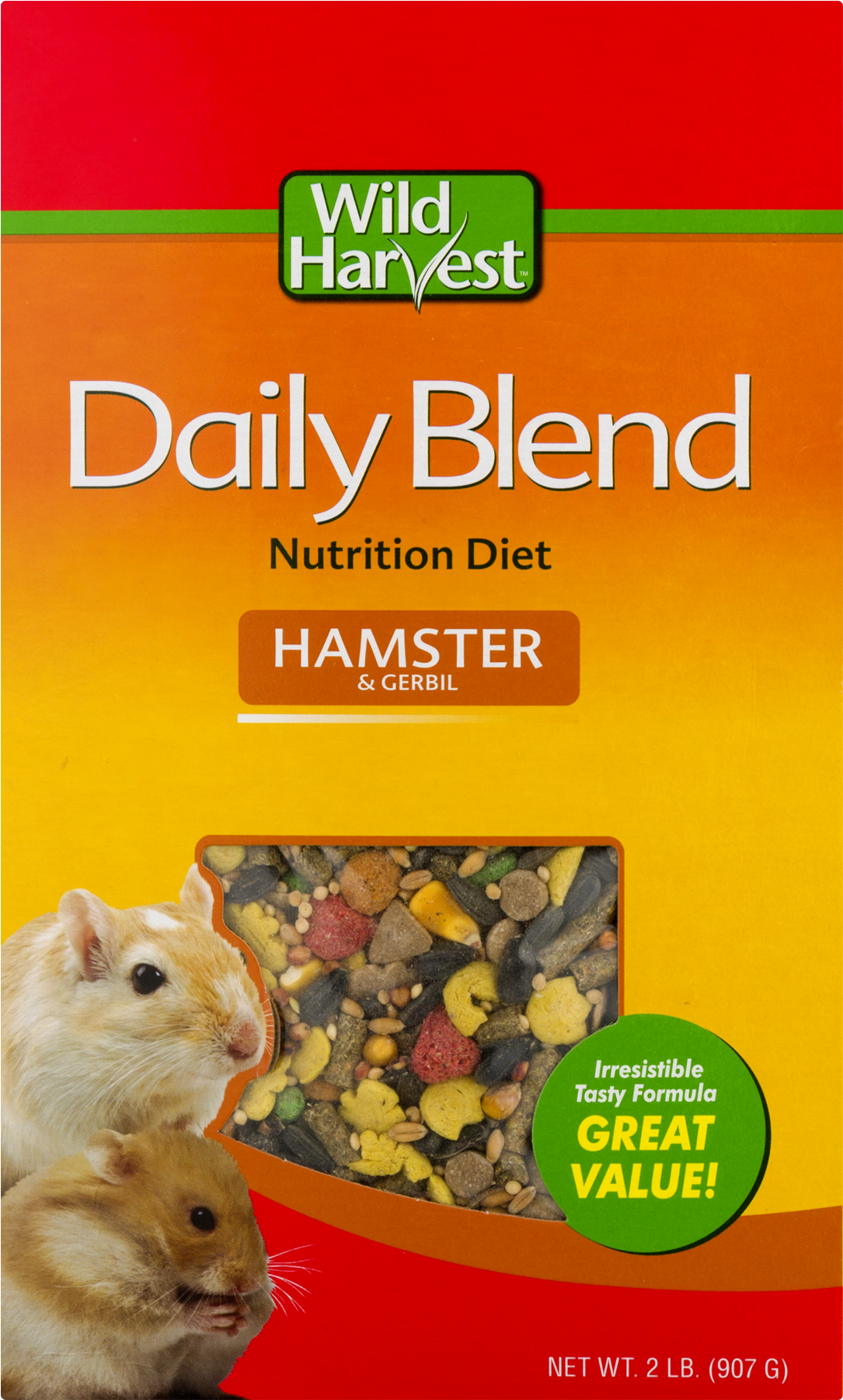 Wild Harvest Daily Blend Nutrition Diet For Hamsters - Wild Harvest Daily Blend - Parakeet (bag In Box) (1800x1800), Png Download