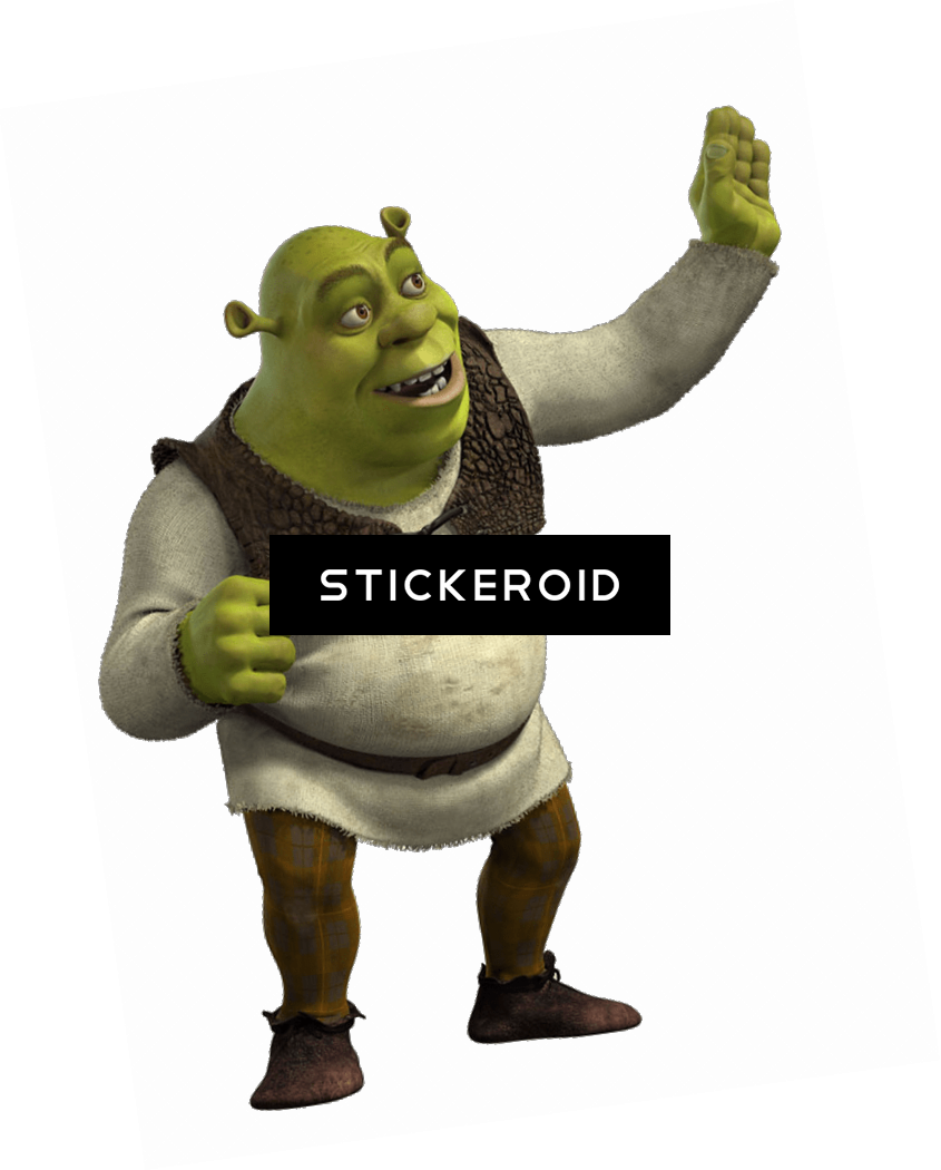 Shrek Censored Png Shrek Censored - Shrek Png Transparent (845x1050), Png Download