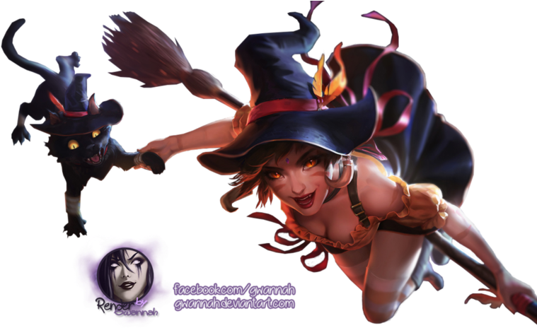 Nidalee Png Photos - League Of Legends Nidalee Witch (800x472), Png Download