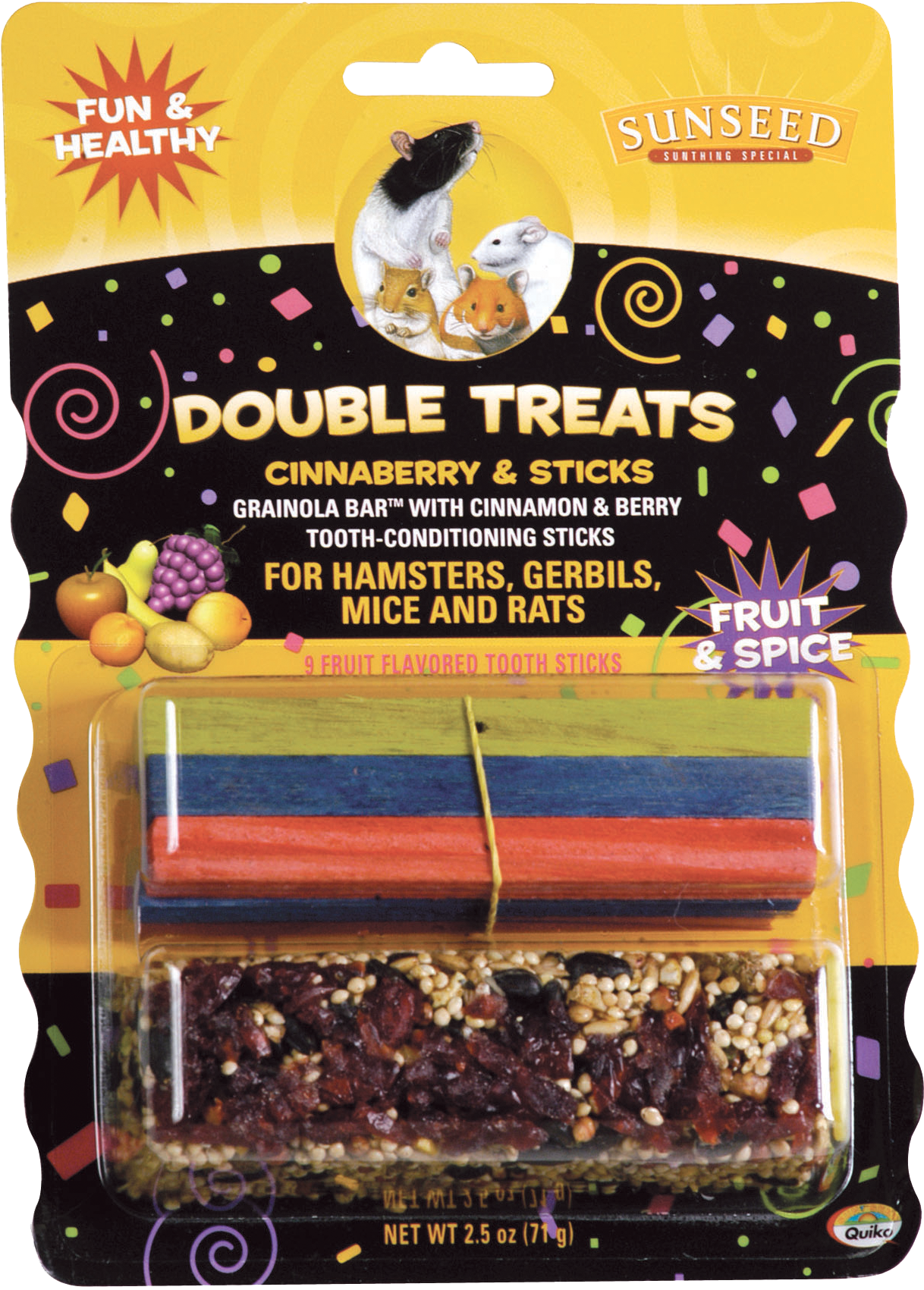 Vitakraft Sunseed Cinnaberry & Sticks For Hamsters - Cinnaberry & Sticks Rodent Trt Vitakraft Sun Seed, (1257x1755), Png Download