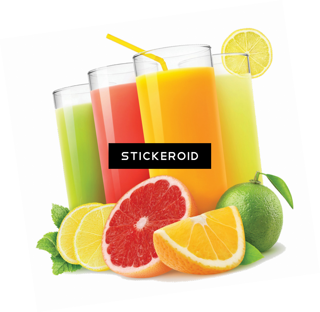 Juice - Juice Bar Fruit Png (1123x1094), Png Download