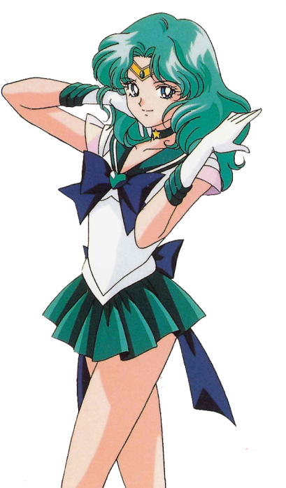 My Edit Sailor Moon Transparent Sailor Neptune - Sailor Neptune Sailor Moon (500x697), Png Download