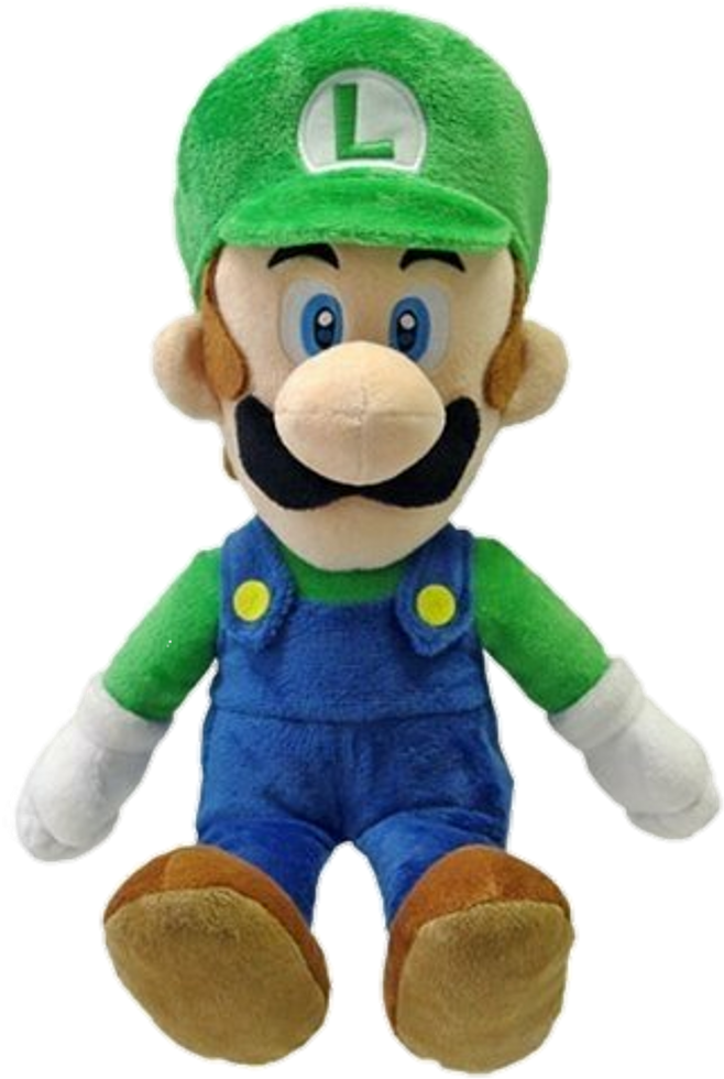 Luigi Plush Sanei (1024x1024), Png Download