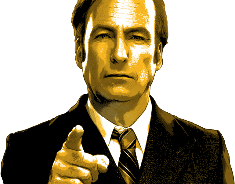 Better Call Saul - Saul Goodman (900x600), Png Download