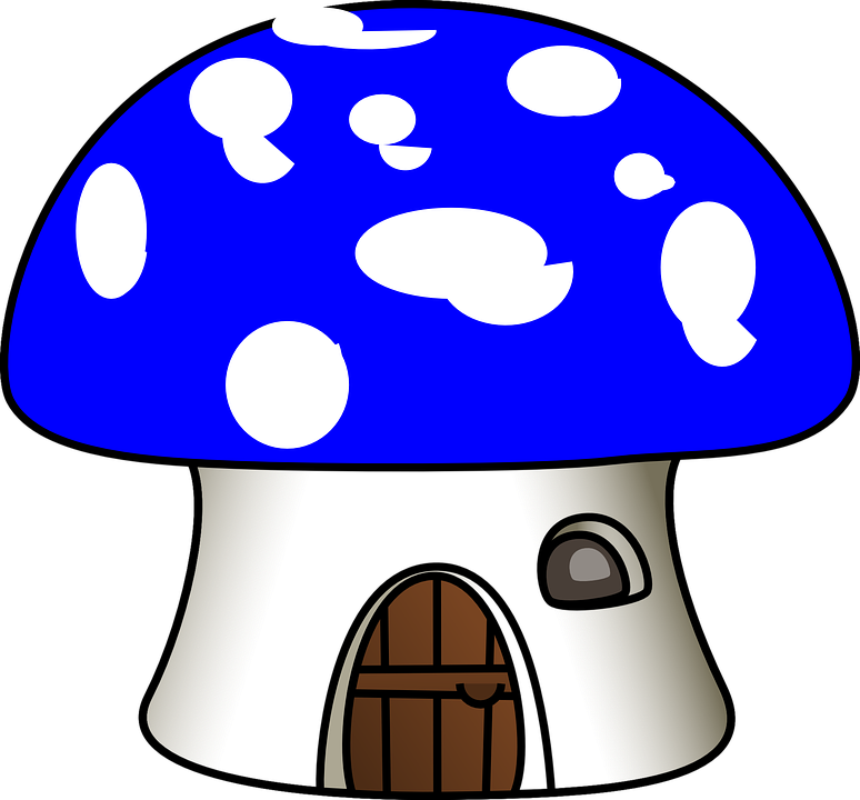 Igloo Clipart Shelter - Mushroom House Clipart (774x720), Png Download