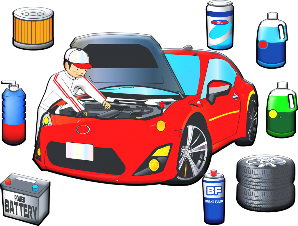 Car Shelter - Car Mechanic Png (1024x778), Png Download