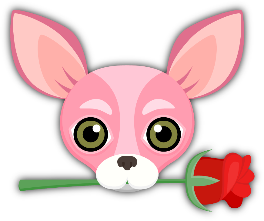 Chihuahua Love, Emoji Stickers, Dog Breeds, Cute Dogs, - Dog (881x742), Png Download