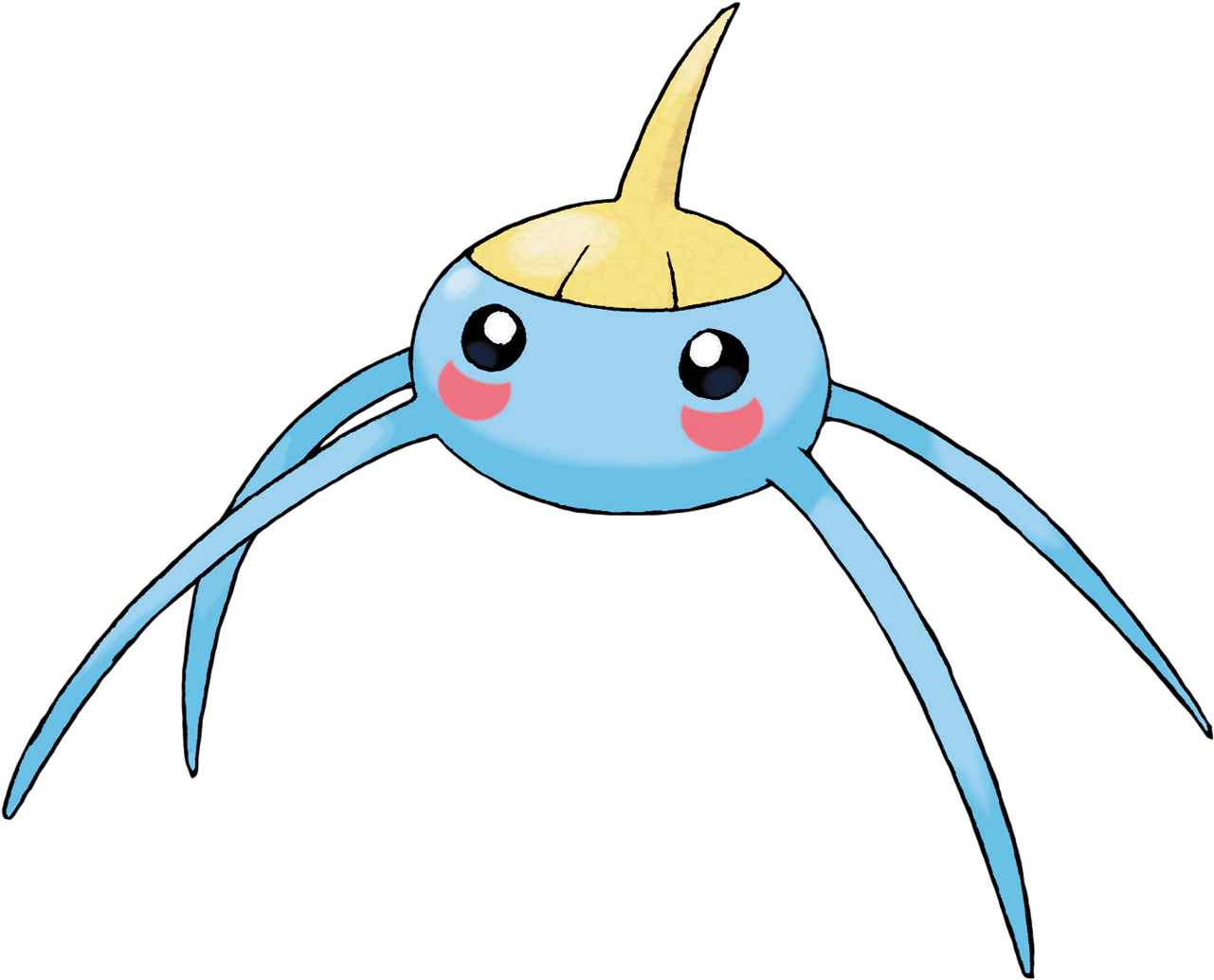 81kib, 600x600, Surskit - Pokemon 283 (600x600), Png Download