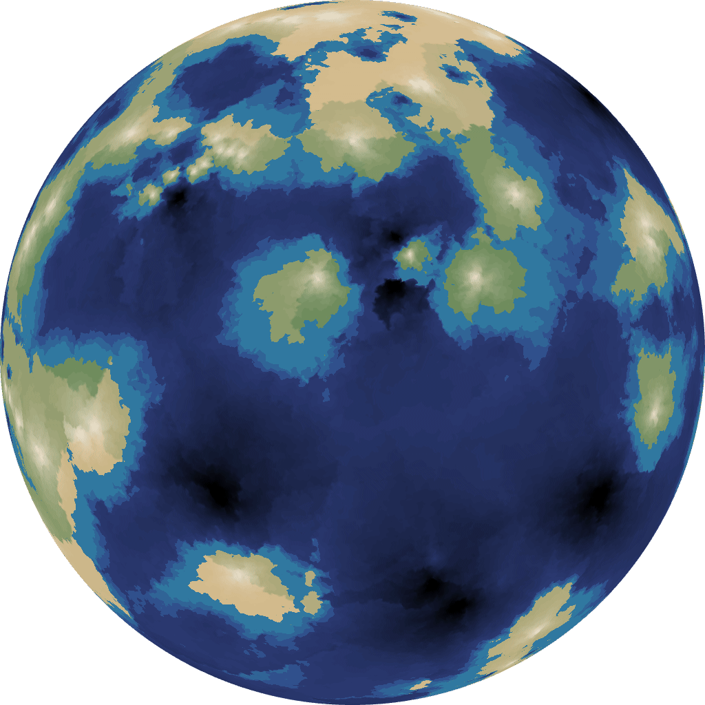 #5 Plate Size - Earth (1024x1024), Png Download