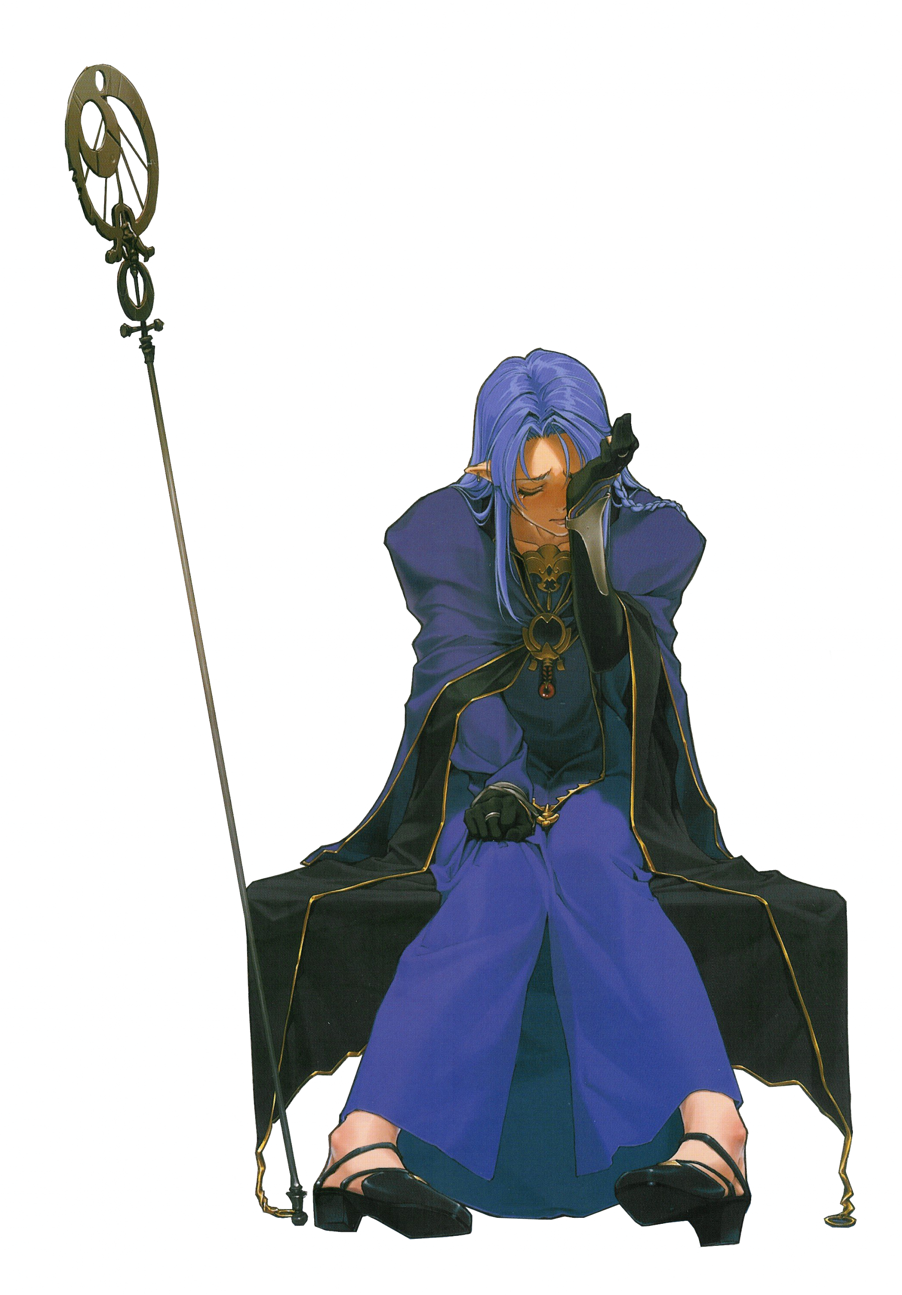Fate Stay Night - Fate Stay Night Caster Weapon (1800x2583), Png Download