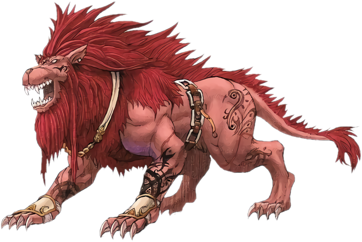 Lion - Roaring Red Lion Png (715x477), Png Download