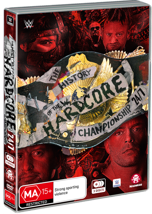 The History Of The Wwe Hardcore Championship - Wwe: The History Of The Wwe Hardcore Championship - (516x724), Png Download