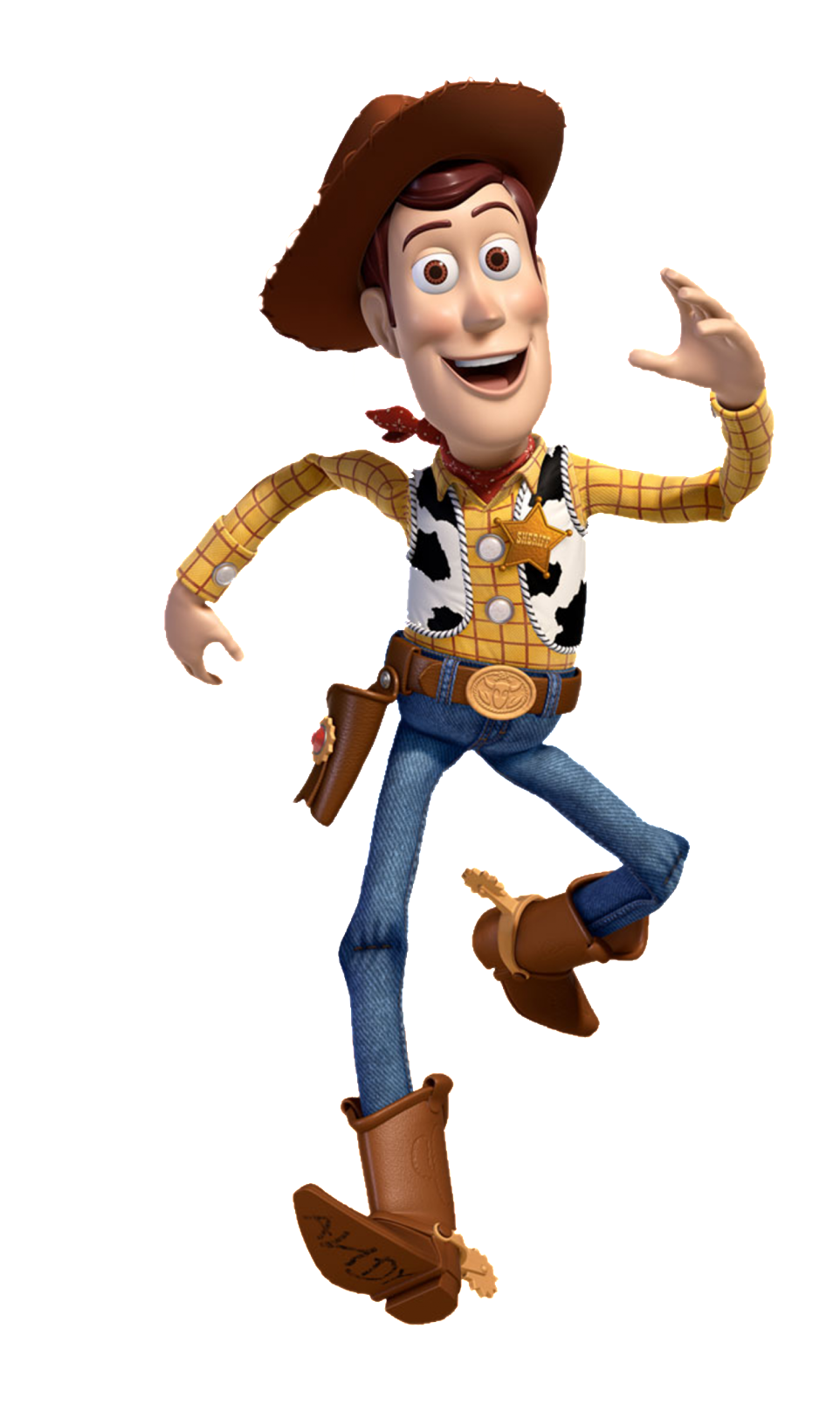 Disney Baby Names - Roommates Toy Story Woody Giant Peel & Stick Wall (962x1632), Png Download