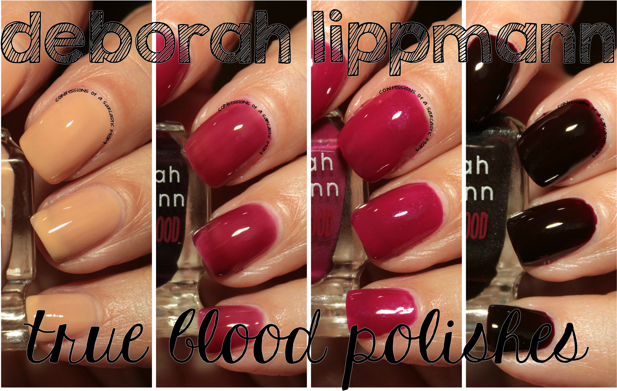 Deborah Lippmann's True Blood-inspired Polishes - Nail Polish (2048x1297), Png Download