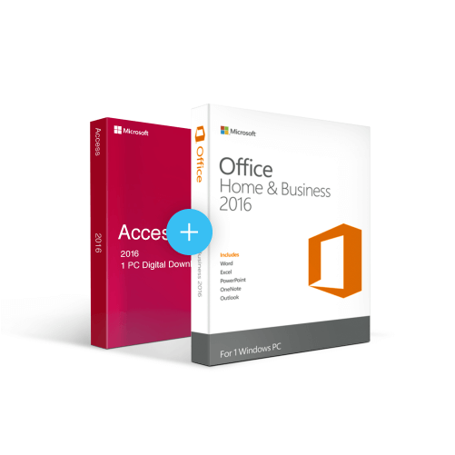 Office 2016 Home & Business Fpp (500x661), Png Download