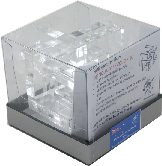 Fallingwater Burr Complex Interlocking Burr Packaged - Yananose (600x600), Png Download