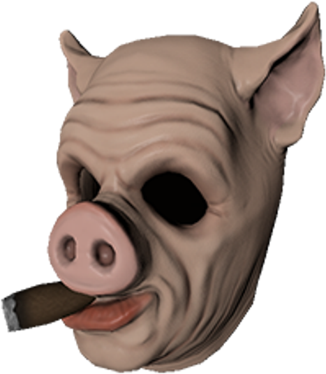 George Orwell's Animal Farm, Cvusd's Bookgate, Our - Cigar Hog Mask (600x600), Png Download
