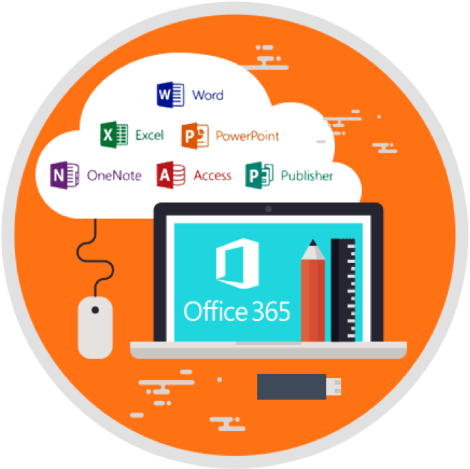 Office 365, Depending On Subscription Offers The Following - Office 365 (779x697), Png Download