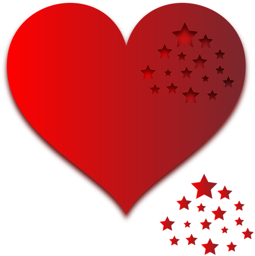 Heart, Gradient, Sticker, Love, Design, Sweethearts - Gradient (640x640), Png Download