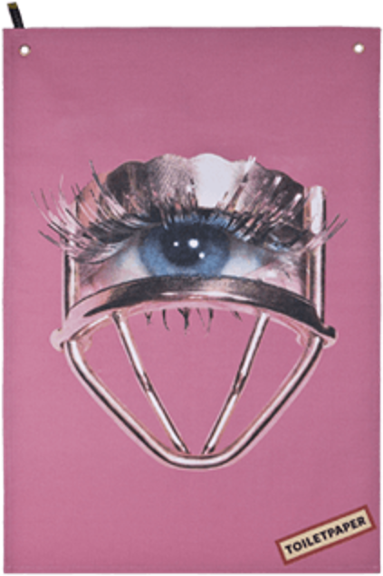 Shops” That Will Travel Around The Fortezza - Seletti Toiletpaper Eye Tea Towel (440x700), Png Download