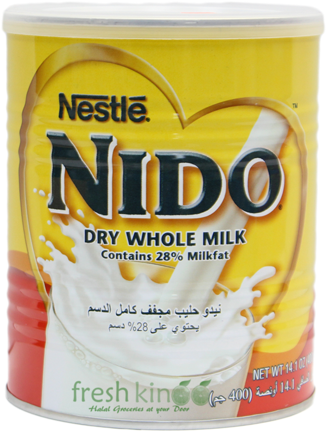 Nido Dry Whole Milk - Nestle Nido Milk Powder - Imported - 14.1 - Ounce Cans (781x1024), Png Download