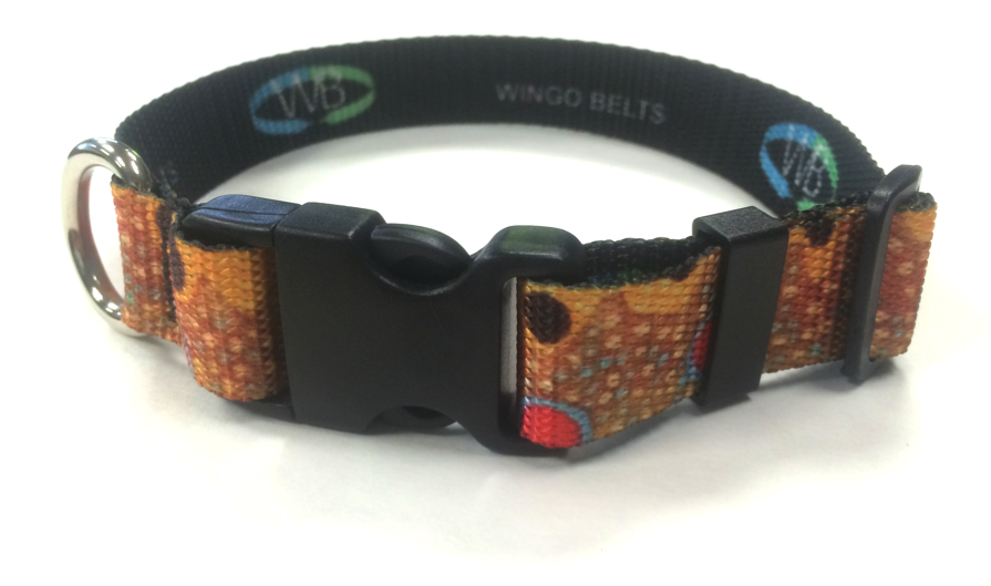 Wingo Belts Artisan Fish Skin Dog Collar - Wingo Belts Dog Collars S/m Brown Trout (912x713), Png Download