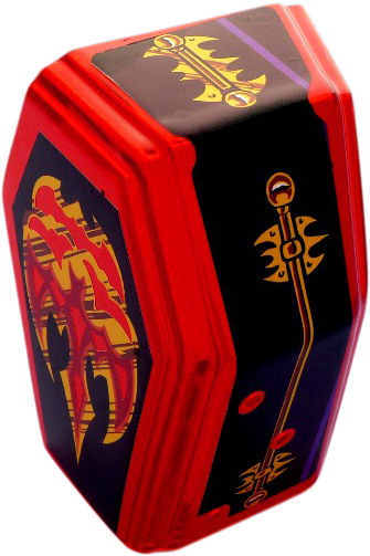 Monster Bash Red Dracula Coffin Cover - Monster Bash (600x600), Png Download