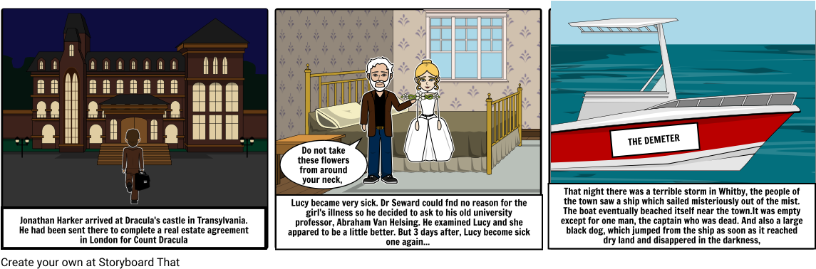 Dracula - Cartoon (1164x385), Png Download