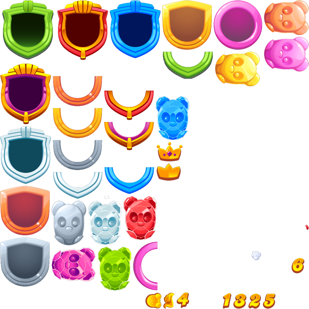 Leagues Shield Rgb - Candy Crush Soda Leagues (1024x1024), Png Download