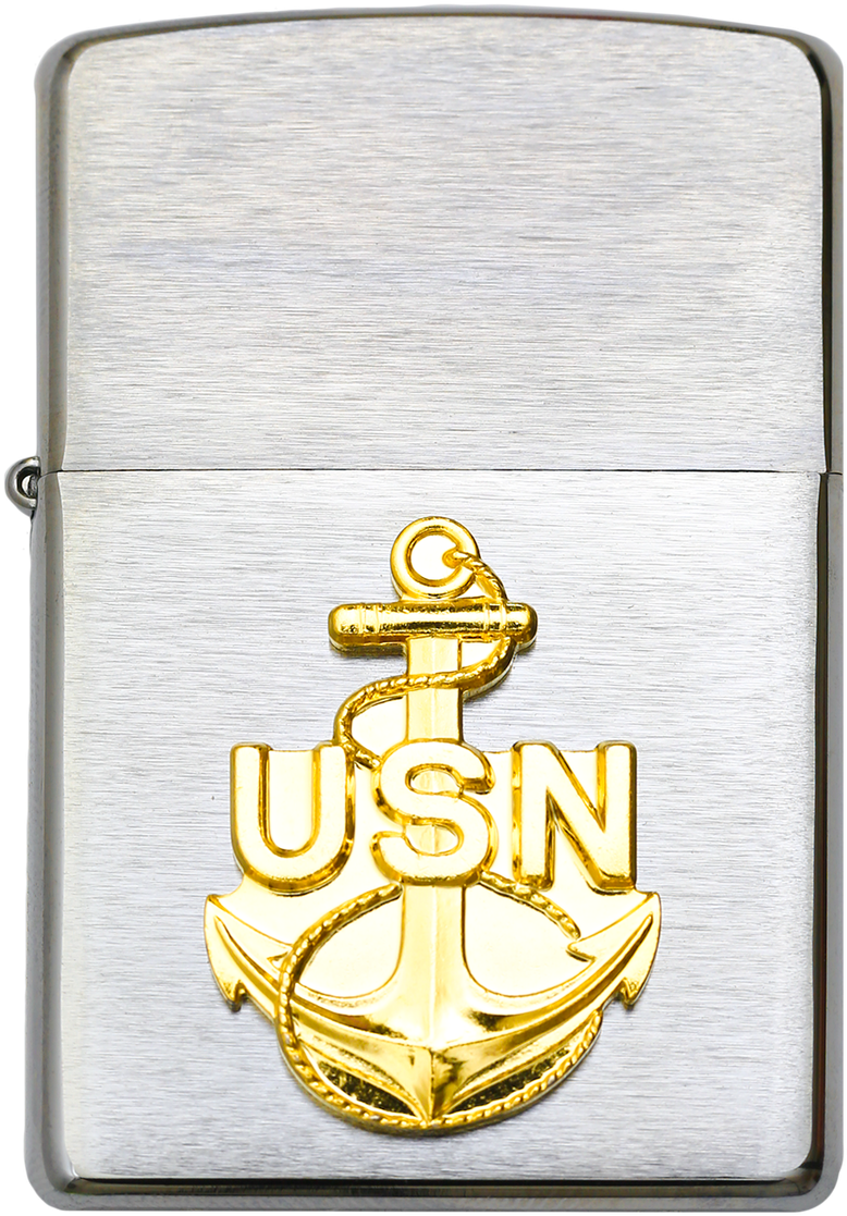 Zippo - U - S - Navy Anchor - Emblem (1280x1280), Png Download