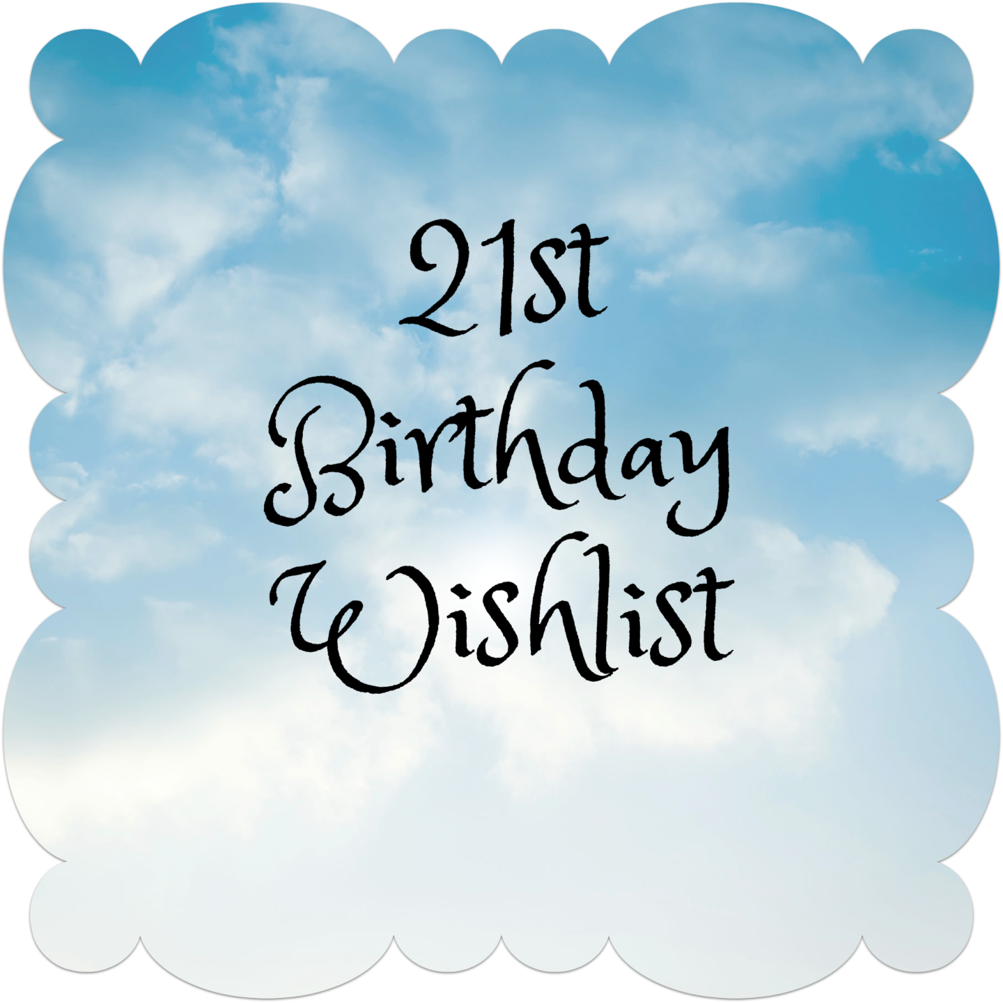 21st Birthday Wishlist - Thalia And The Wish: The Untold Story (1440x1440), Png Download