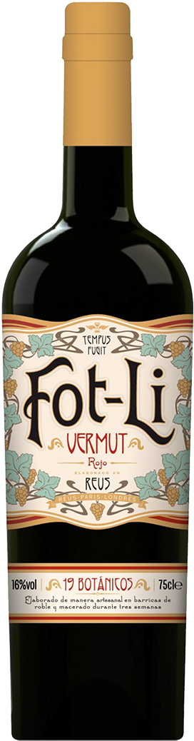 Navegación De Entradas - Vermut Fot-li Rojo (446x1200), Png Download