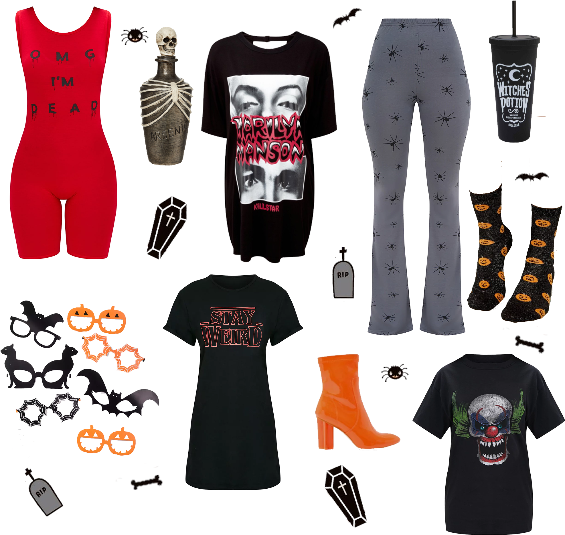 Halloween Wishlist - Halloween Themed Funglasses - Pumpkin Party (2000x1928), Png Download