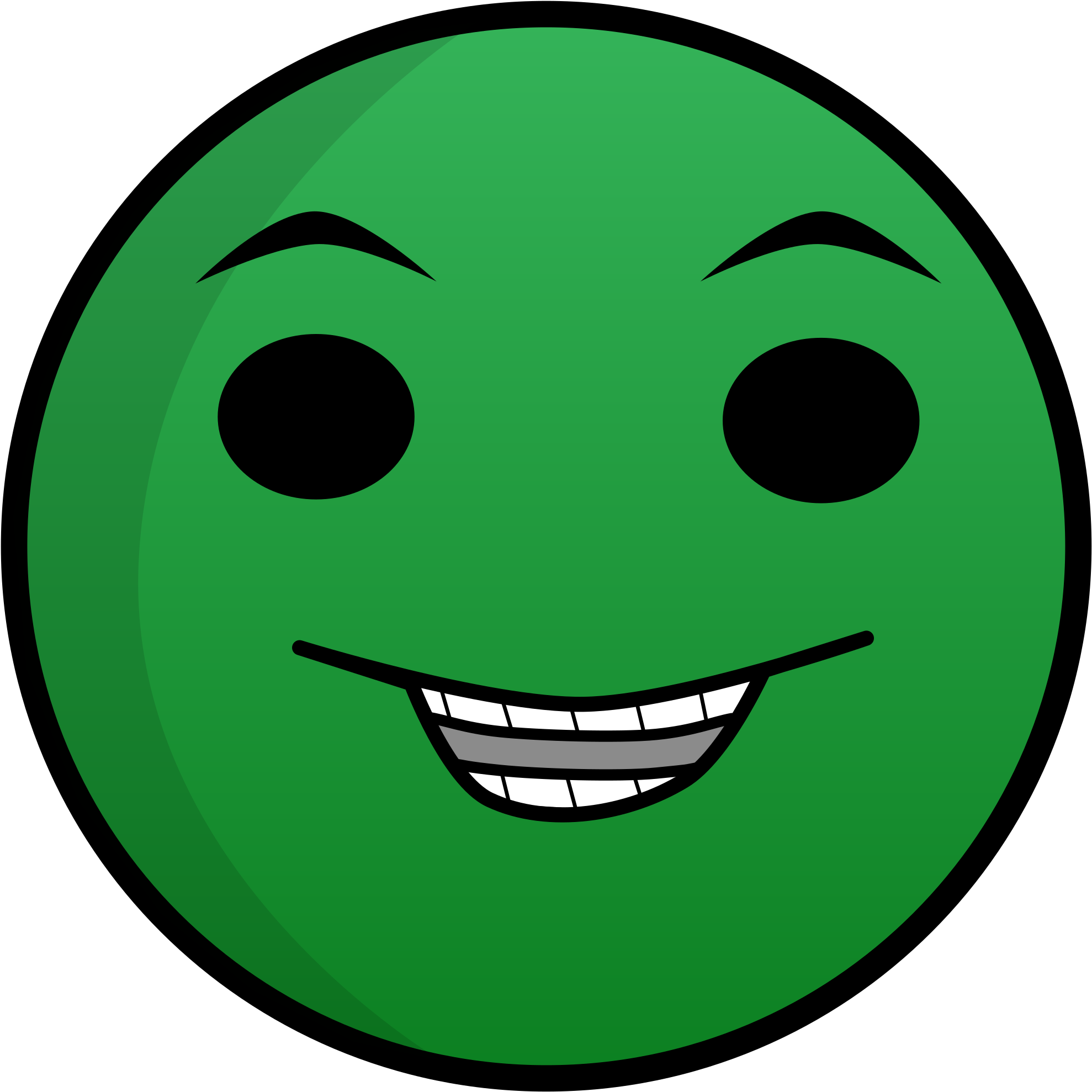Open - Smiley (2000x2000), Png Download