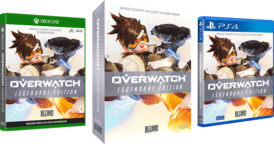 アッシュ - Overwatch Legendary Edition Box (872x460), Png Download