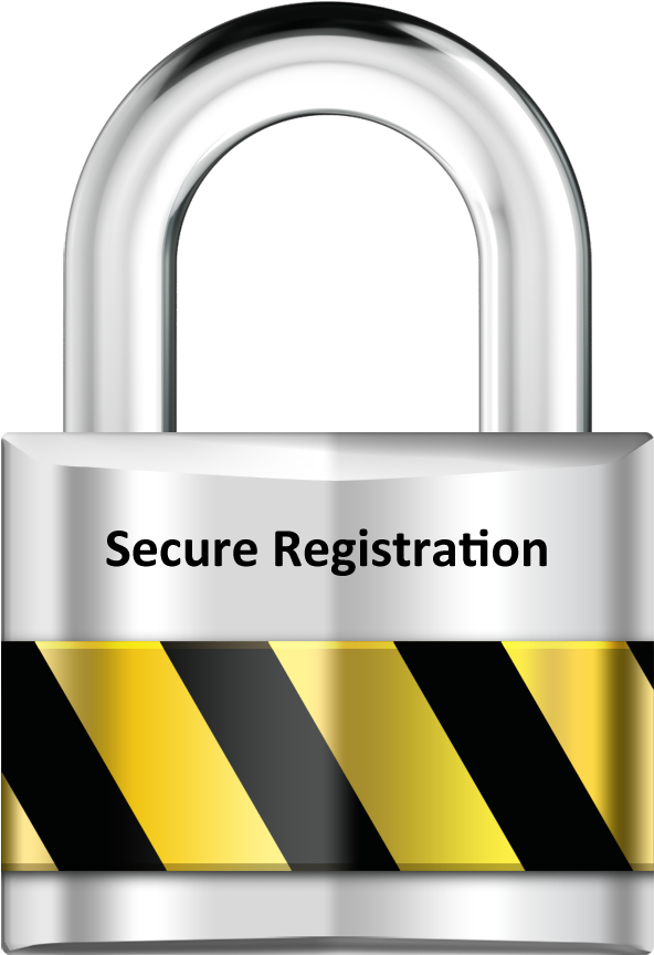 Secure Registration Silver Padlock Security Icon - Security Icon (686x911), Png Download