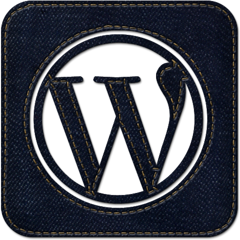Wordpress, Jean, Social, Logo, Square, Denim Icon - Wordpress Icons High Resolution (600x600), Png Download