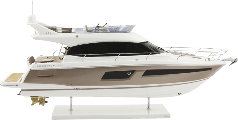 Model Prestige - Luxury Yacht (900x600), Png Download