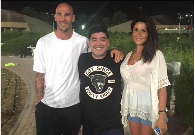 L'ex Difensore Del Napoli Ha Incontrato Il Pibe De - Fabio Cannavaro (810x450), Png Download