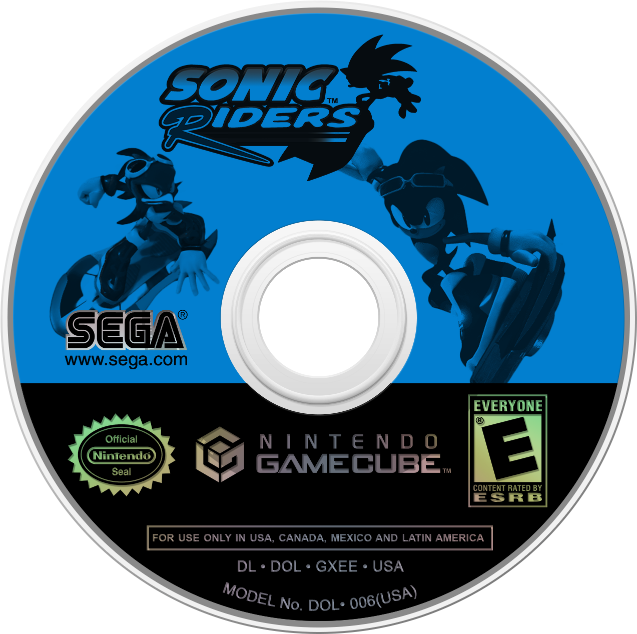 Sonic Riders - Playstation 2: Sonic Riders (1280x1280), Png Download