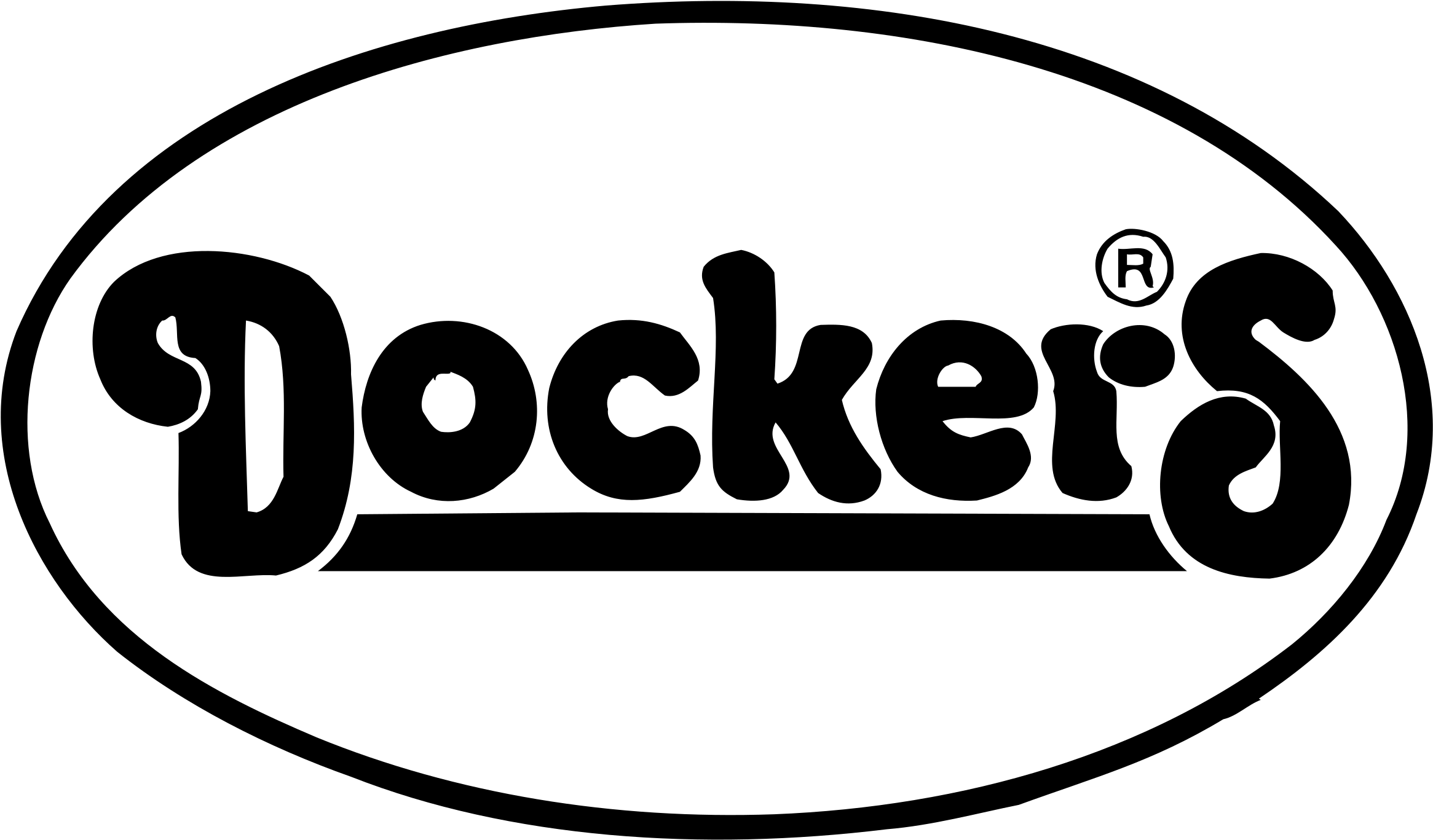 Dockers Logo Png Transparent - Dockers Logo (2400x2400), Png Download