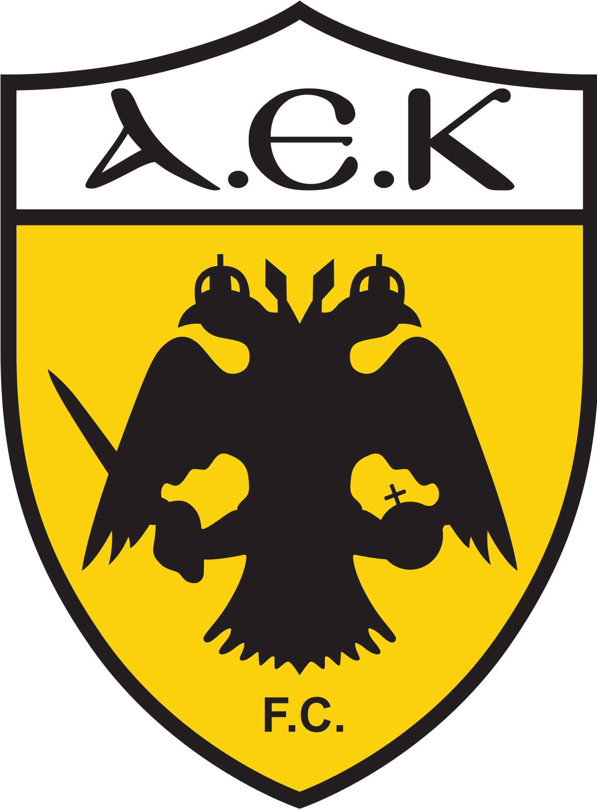 Aek Athens Logo Png (1200x1628), Png Download