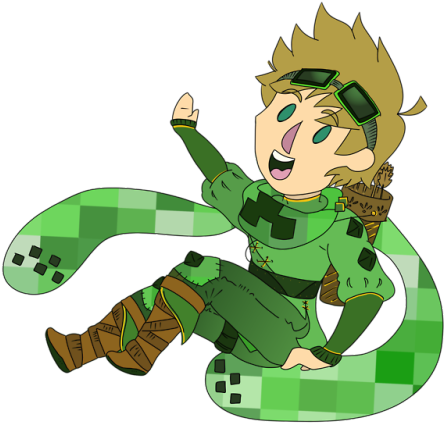 Recently On The Achievement Hunter Amino, We Had A - Cartoon (500x666), Png Download