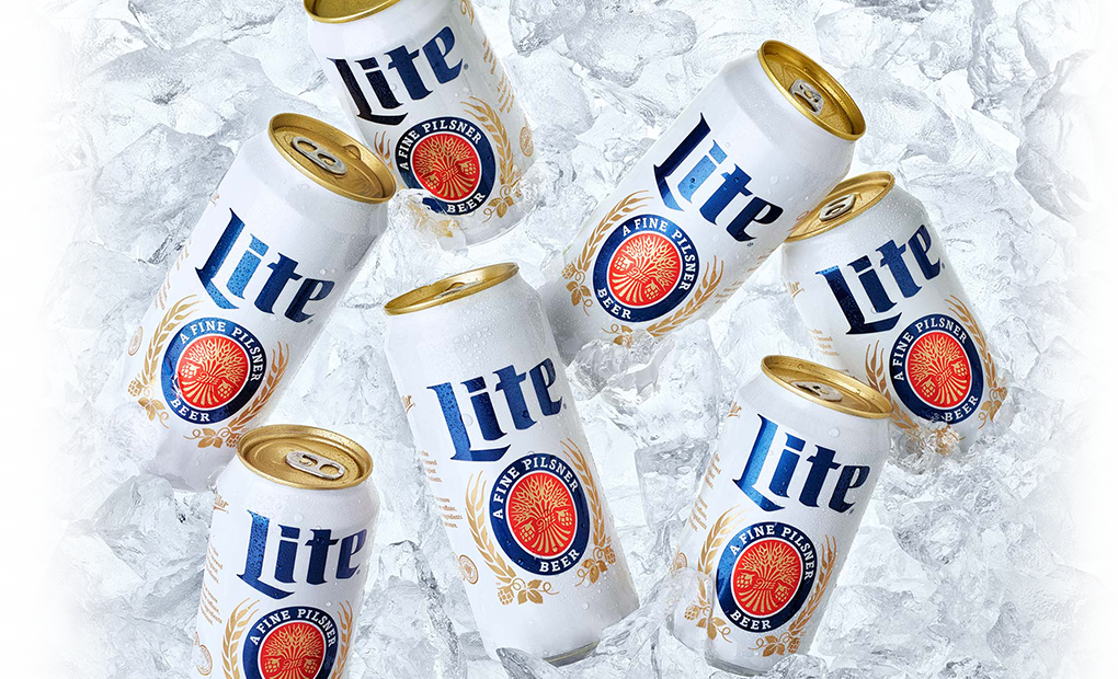 Henry's Hard Ginger Ale - Miller Lite 6 Pack Cooler White (1020x620), Png Download