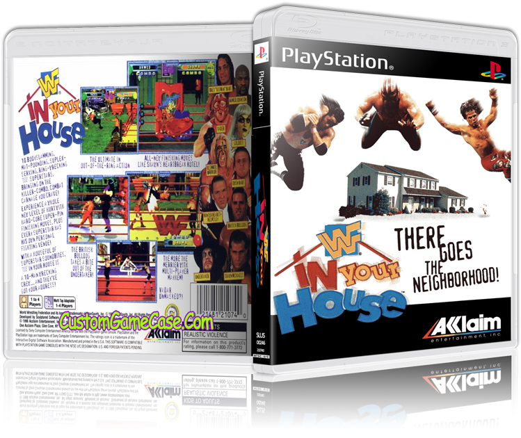 Wwf In Your House - Acclaim Wwf In Your House (800x631), Png Download