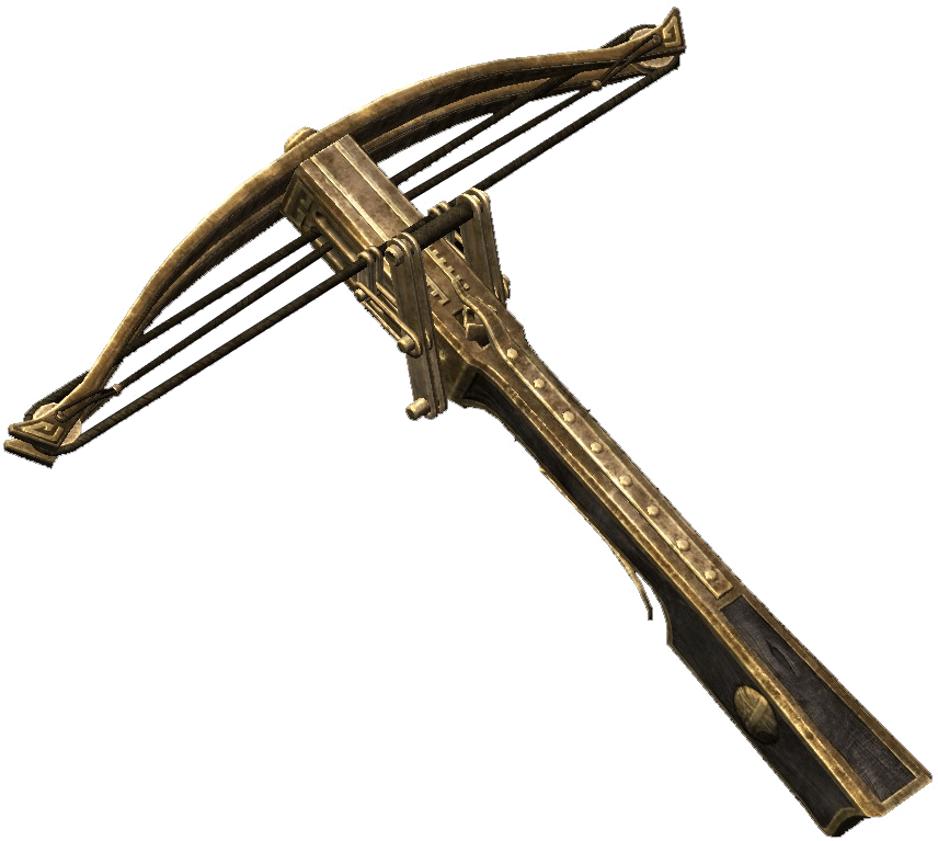 Download - Skyrim Dwarven Crossbow (855x855), Png Download